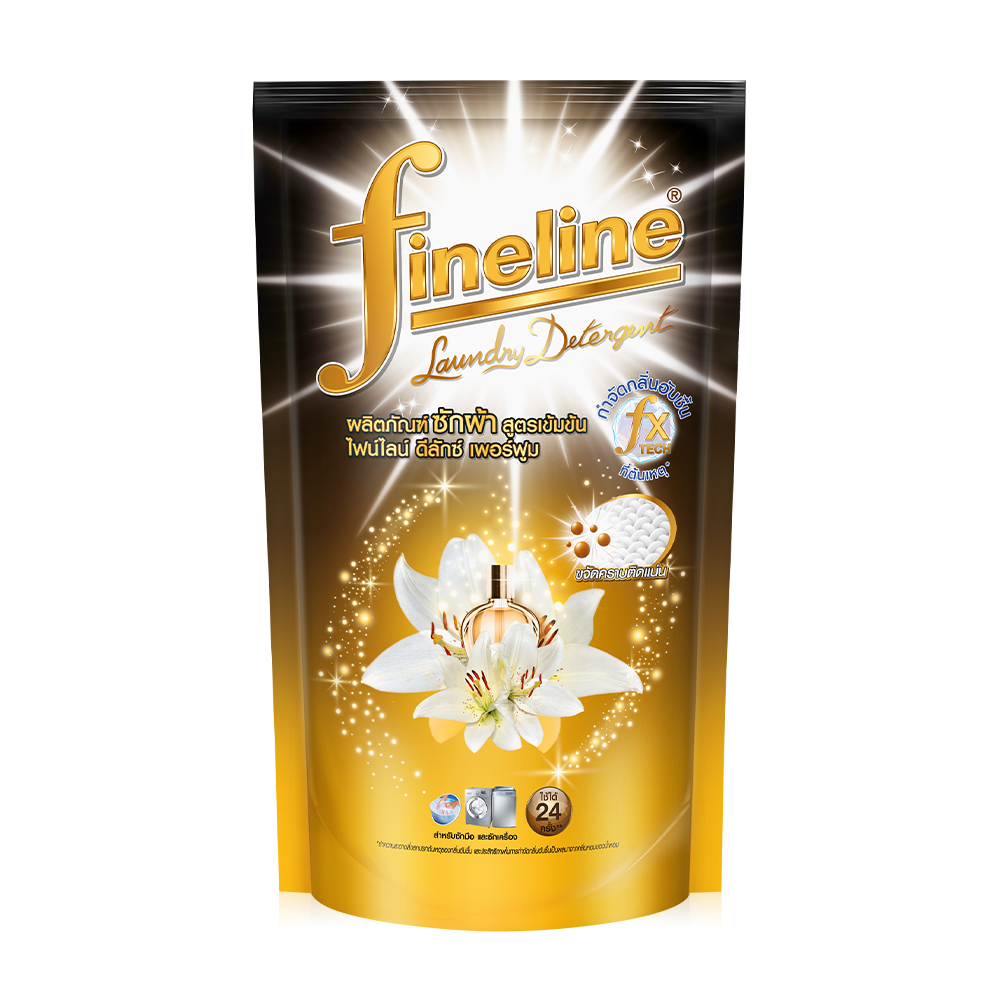 Fineline Laundry Detergent Concentrated Deluxe Perfume Midnight Fancy 550ml