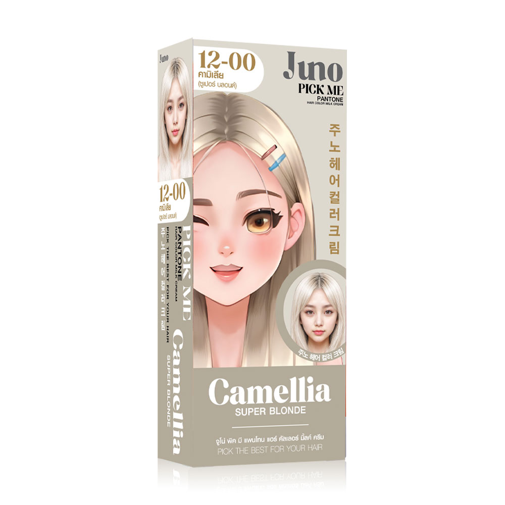 JUNO Pick Me Pantone Hair Color Milk Cream 85ml #12-00 Super Blond