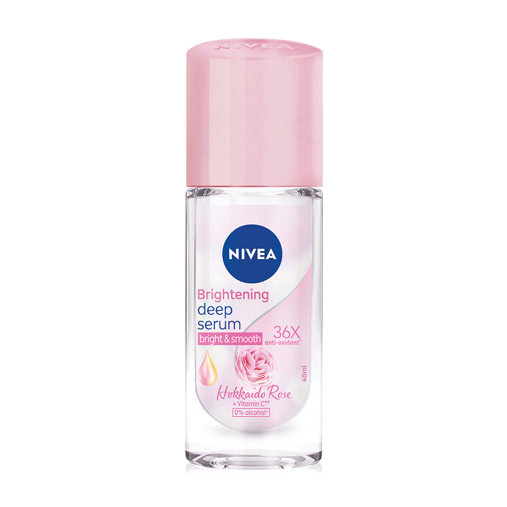 NIVEA Deo Hokkaido Rose Brightening Deep Serum Roll On 40ml