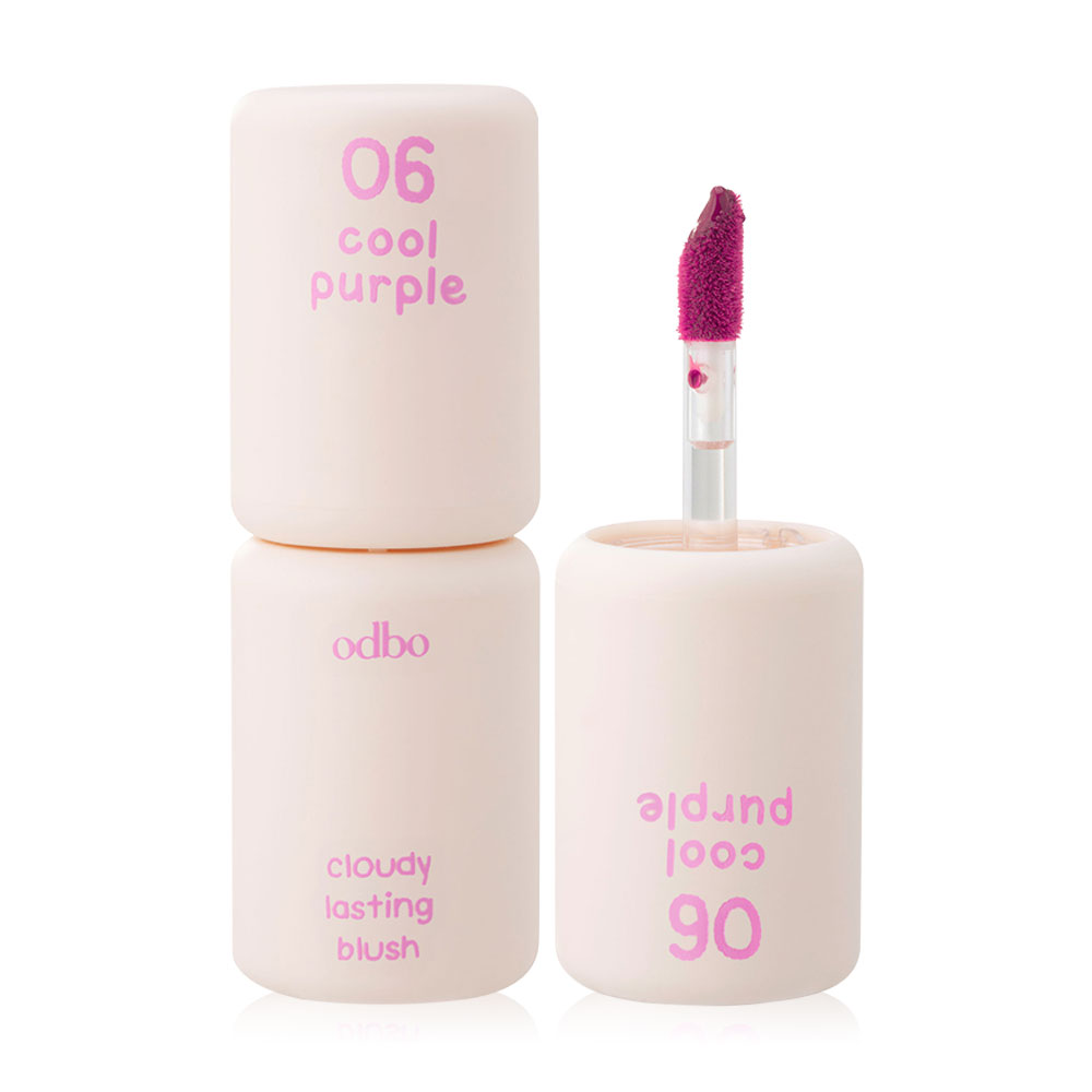 ODBO Cloudy Lasting Blush 3g #06 Cool Purple