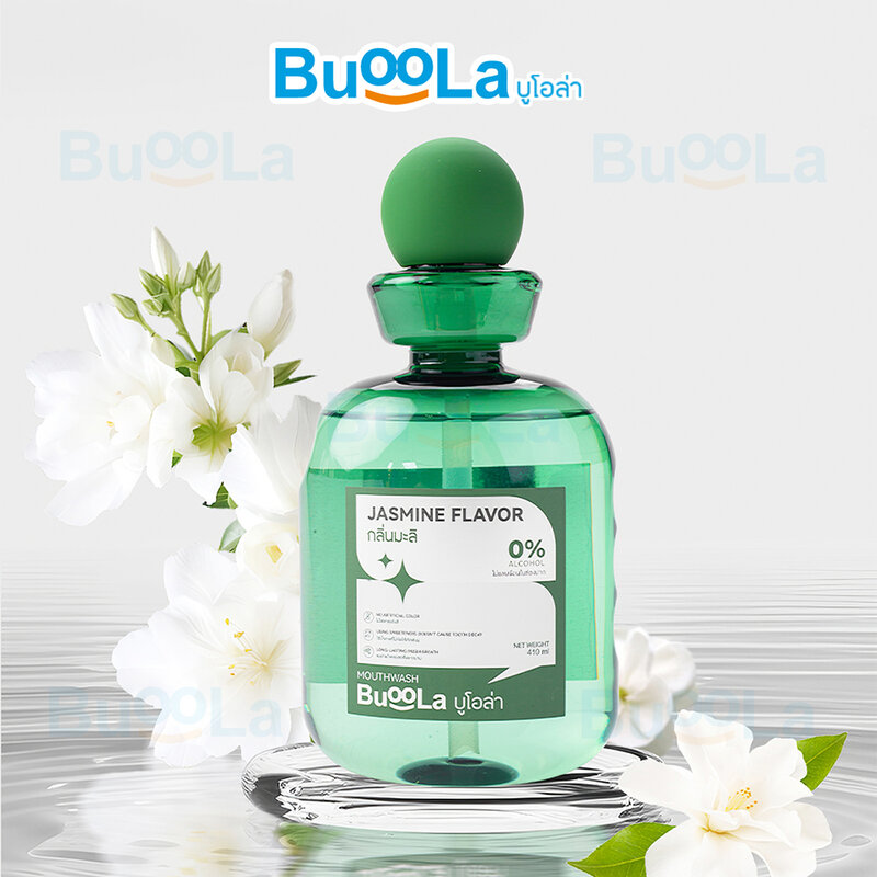 BuooLa Mouthwash Jasmine Flavor 410ml
