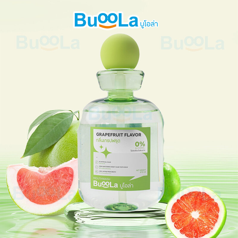 BuooLa Mouthwash Grapefruit Flavor 410ml