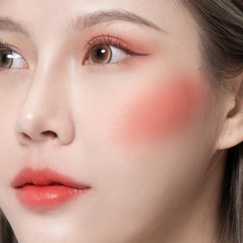 RABU RABU Kumamon Natural Look Cream Blush 3g #01 Yasmin Red