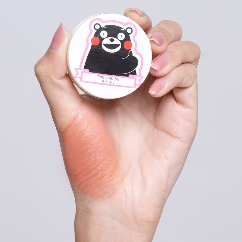 RABU RABU Kumamon Natural Look Cream Blush 3g #02 Yassi Rauge