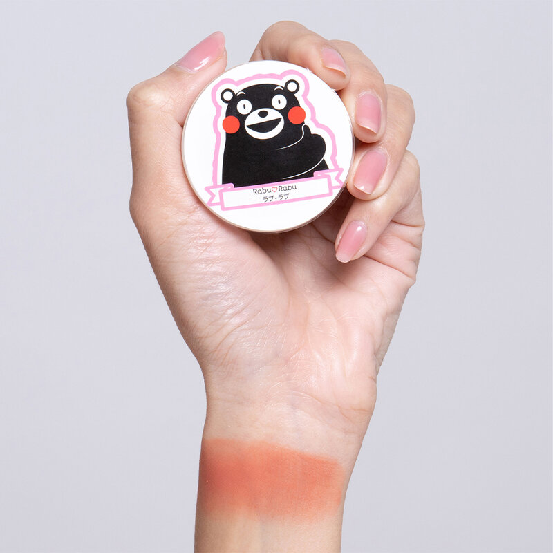 RABU RABU Kumamon Natural Look Cream Blush 3g #02 Yassi Rauge