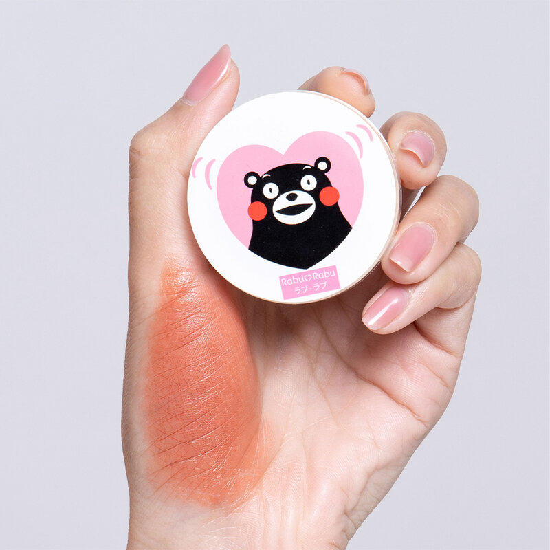 RABU RABU Kumamon Natural Look Cream Blush 3g #03 Aanika Rose
