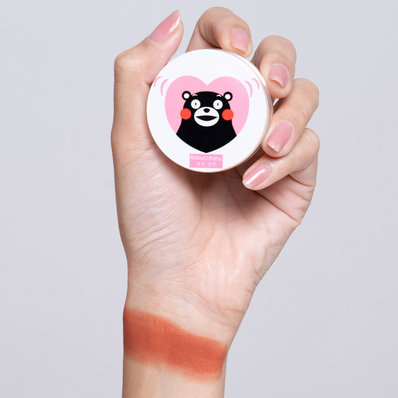 RABU RABU Kumamon Natural Look Cream Blush 3g #03 Aanika Rose