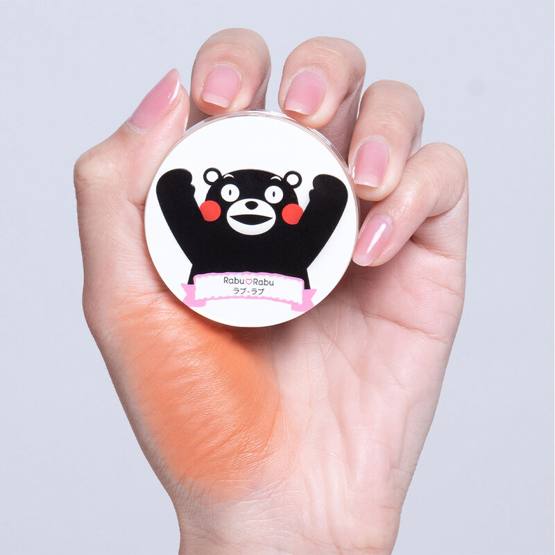 RABU RABU Kumamon Cheek Blush 4g #01 Brooklyn Orange