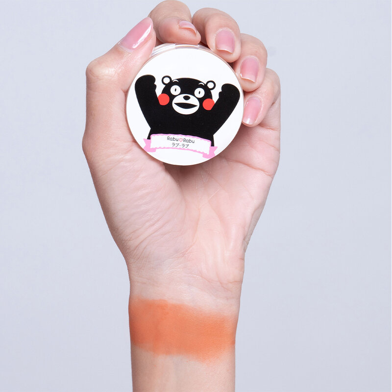 RABU RABU Kumamon Cheek Blush 4g #01 Brooklyn Orange