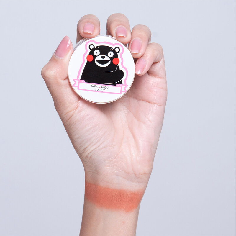 RABU RABU Kumamon Cheek Blush 4g #02 Scarlet Red