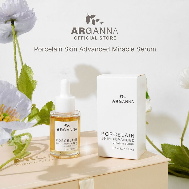 ARGANNA Porcelain Skin Advanced Miracle Serum 30ml ( สินค้าหมดอายุ : 2026.03.08 ) 