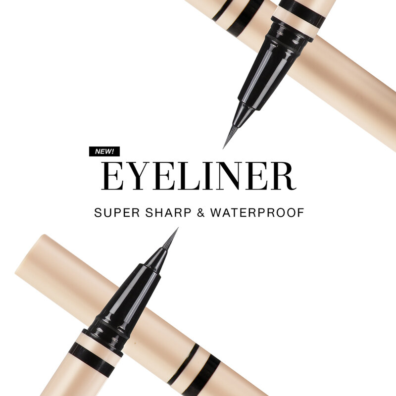 KATHY AMREZ Super Sharp & Waterproof Eyeliner 0.6g #01 Black