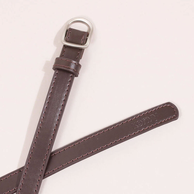 Konvy PU Leather Belts #Brown
