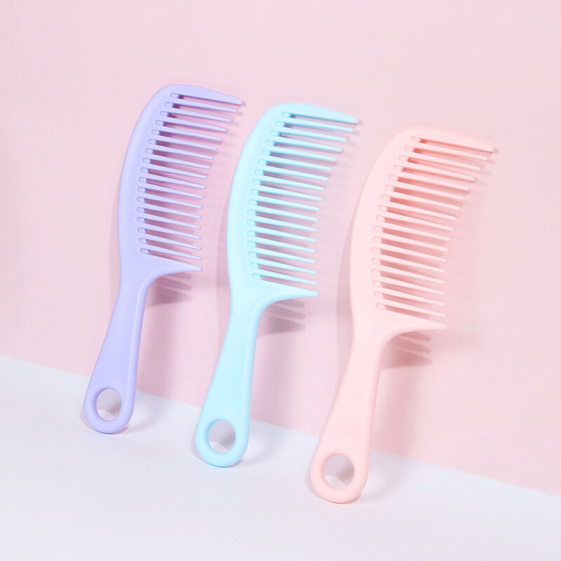KVY Wide Tooth Detangling Comb #Purple