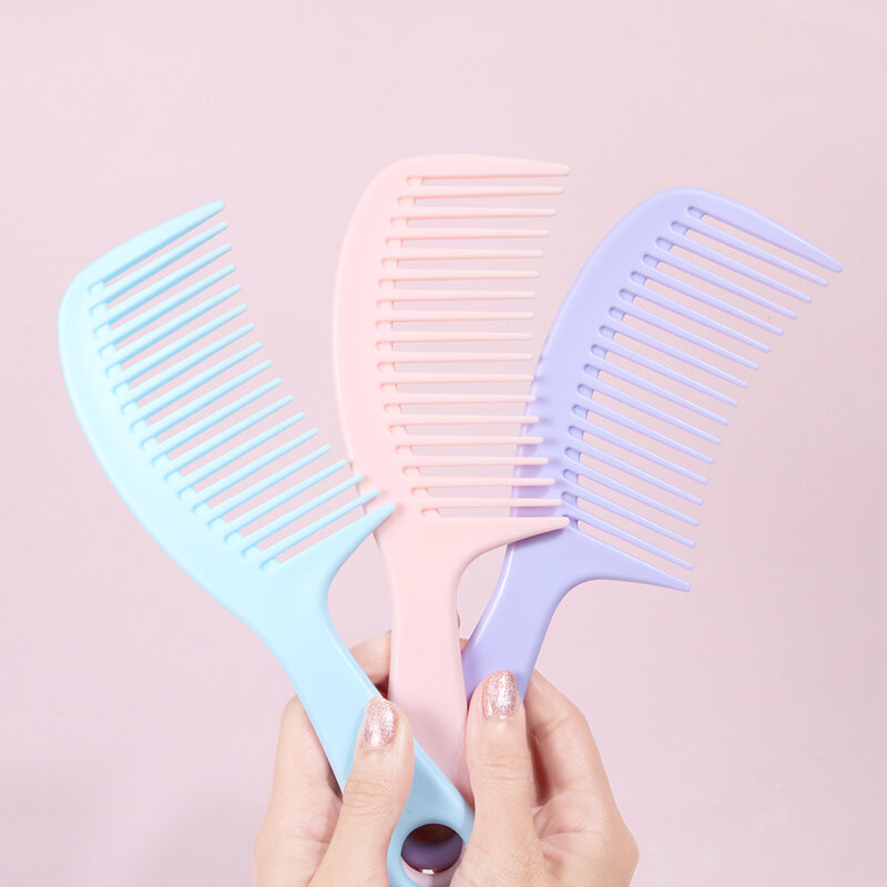 KVY Wide Tooth Detangling Comb #Purple