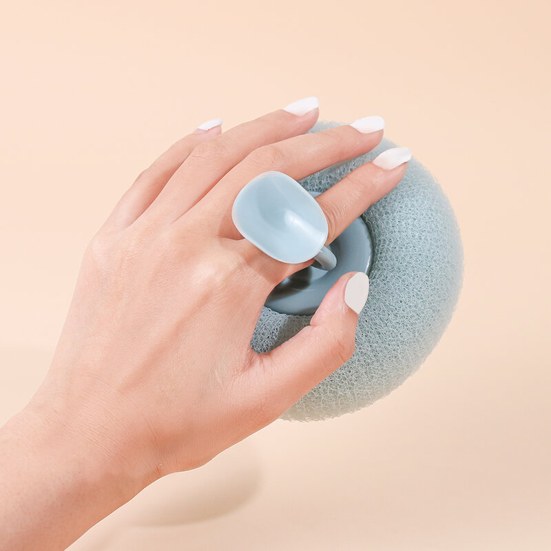 KVY Suction Cup Bath Ball #Purple