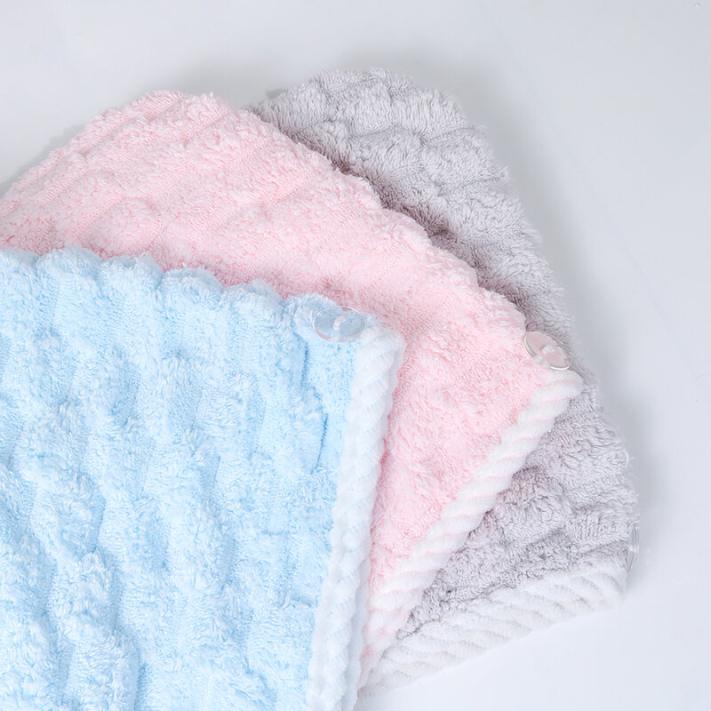 KVY Cloud Grid Dry Hair Cap #Gray