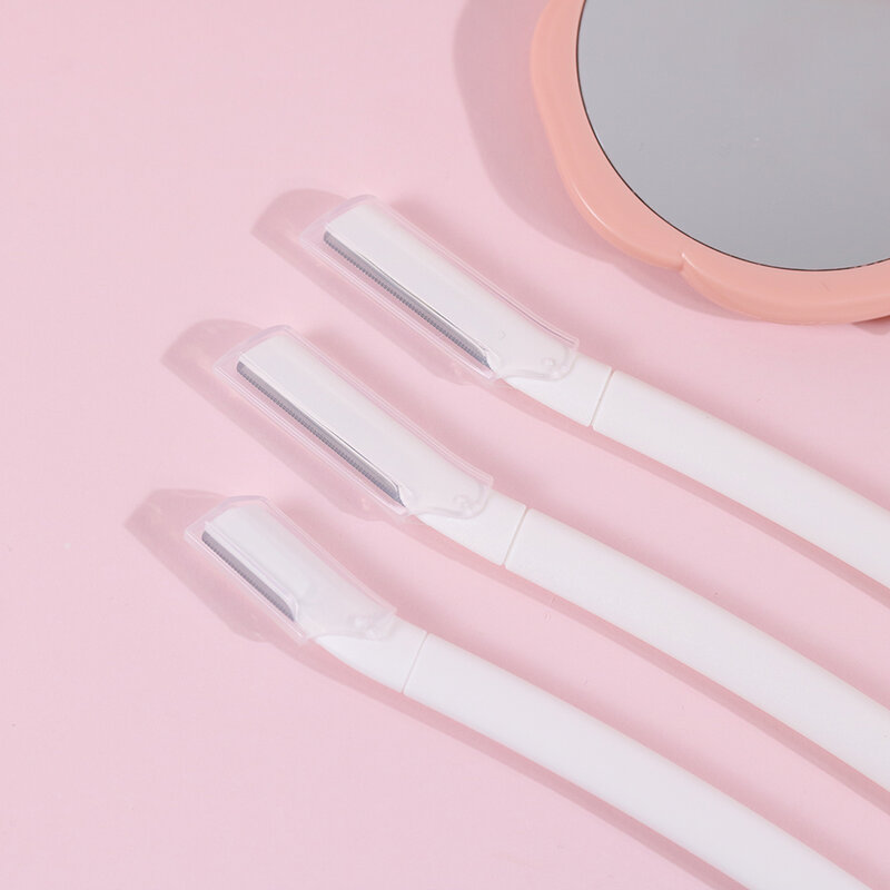 KVY Eyebrow Razor Set #White