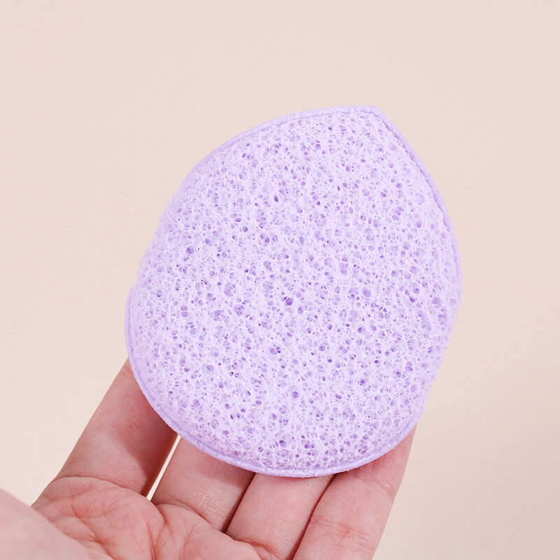 KVY Facial Cleansing Sponges #Purple [2pcs x 1 Box]