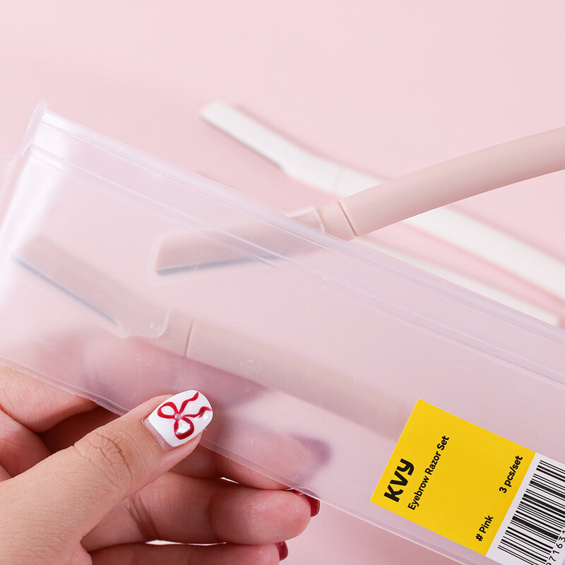 KVY Eyebrow Razor Set #Pink