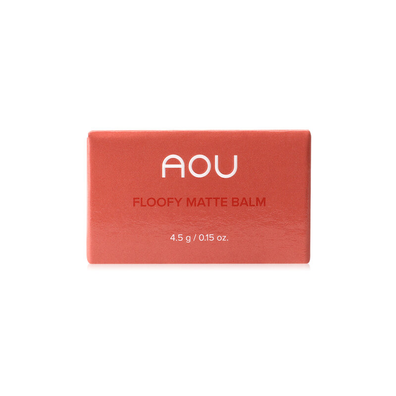 AOU Floofy Matte Balm 4.5g #01 Coral Balm