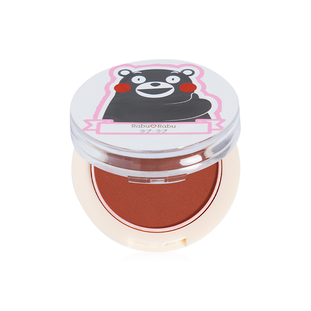 RABU RABU Kumamon Cheek Blush 4g #02 Scarlet Red