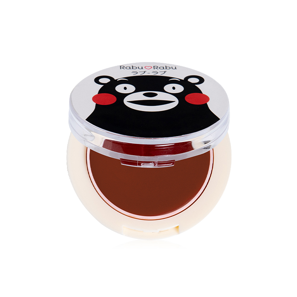 RABU RABU Kumamon Natural Look Cream Blush 3g #05 Hanna Coral
