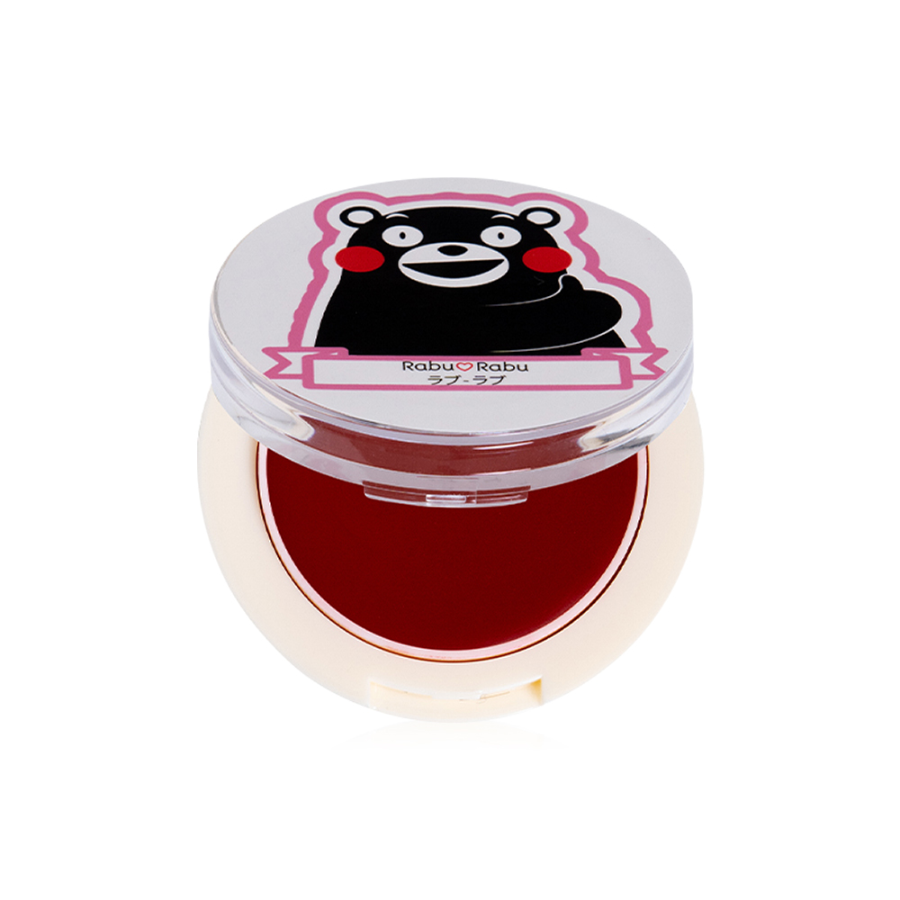RABU RABU Kumamon Natural Look Cream Blush 3g #02 Yassi Rauge