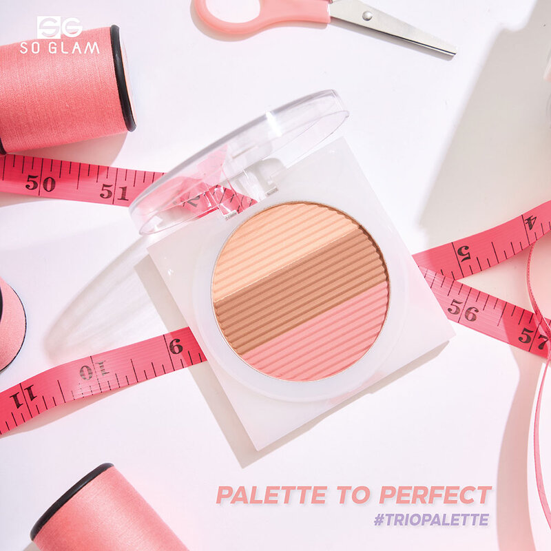 So Glam Palette To Perfect 9g #001 Pastel Peach