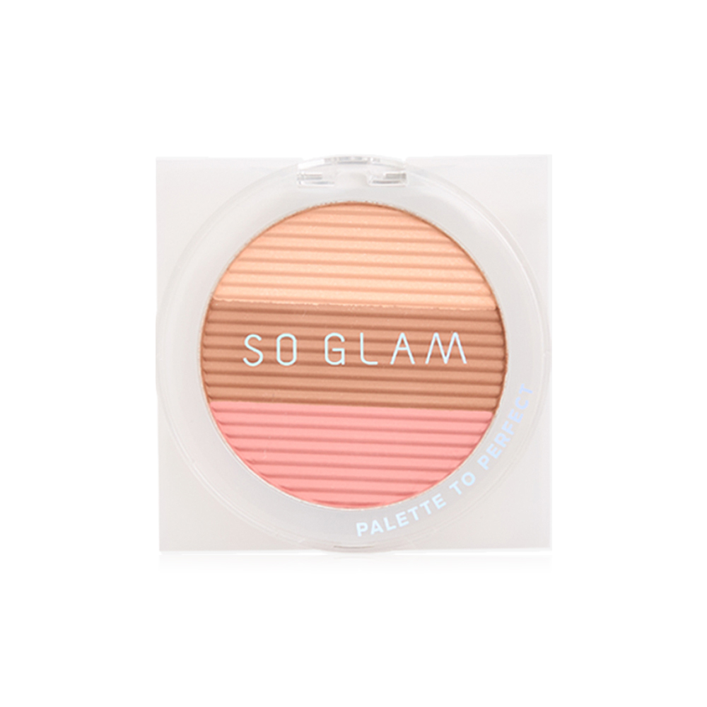 So Glam Palette To Perfect 9g #001 Pastel Peach