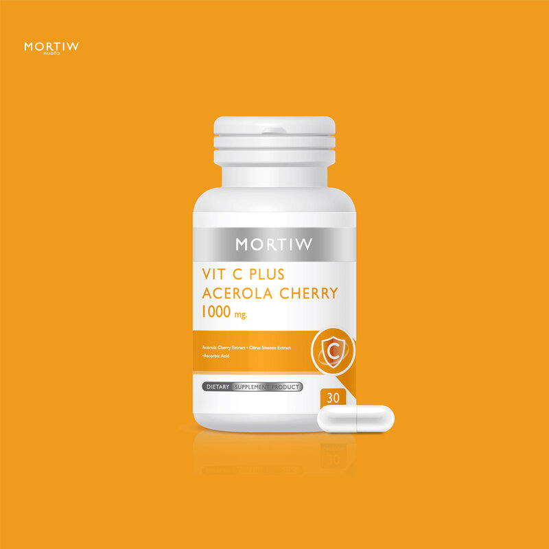 MORTIW Vit C Plus 1000mg 30 Capsules
