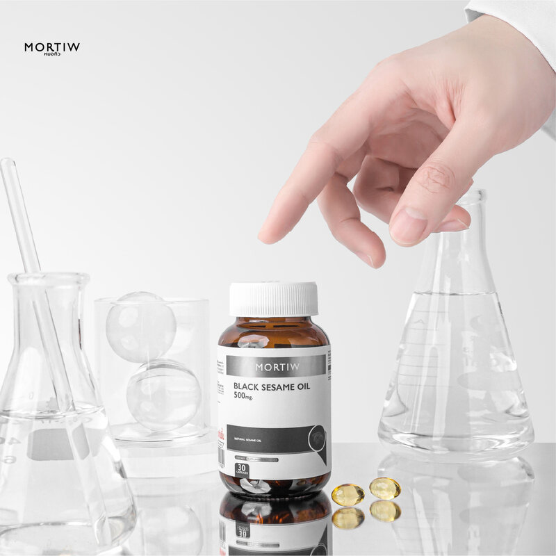 MORTIW Black Sesame Oil 500mg 30 Capsules