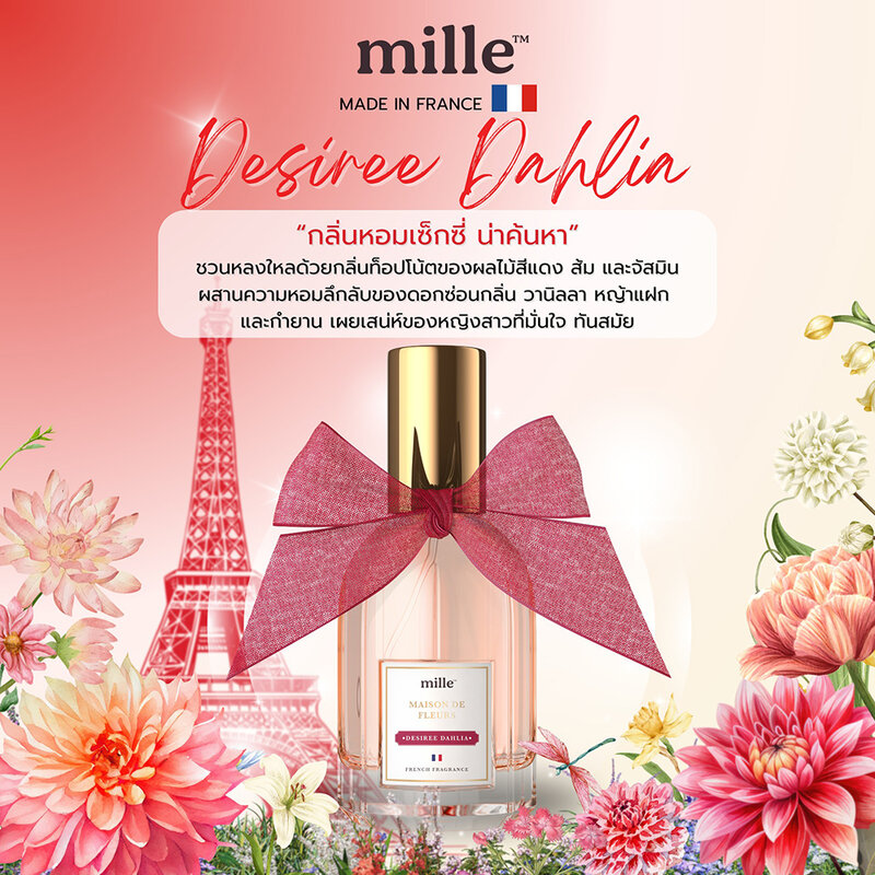 Mille Maison De Fleurs EDP 30ml #06 Desiree Dahlia
