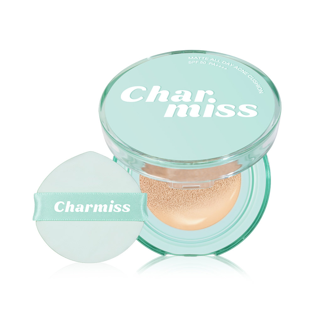Charmiss Matte All Day Acne Cushion SPF50 PA++++ 8g #02