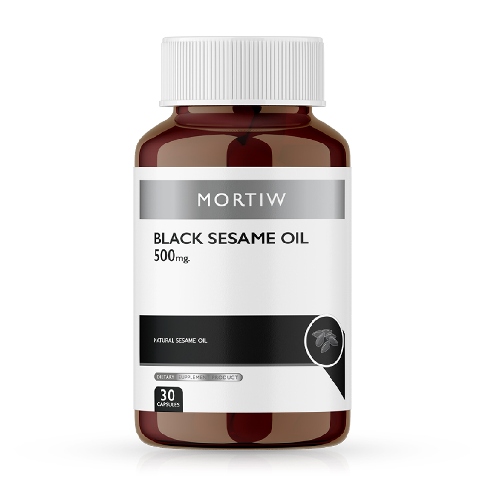 MORTIW Black Sesame Oil 500mg 30 Capsules