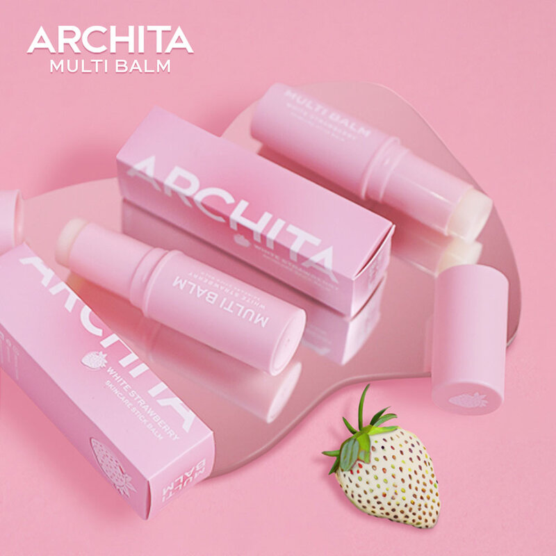 ARCHITA White Strawberry Skincare Stick Balm 7g