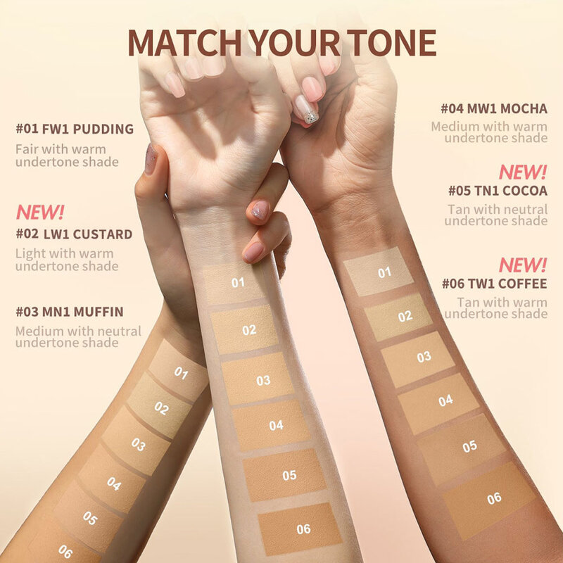 barenbliss Bloomatte Fine to Refine Compact Powder 6g #MW1 Mocha