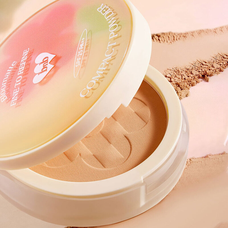 barenbliss Bloomatte Fine to Refine Compact Powder 6g #LW1 Custard