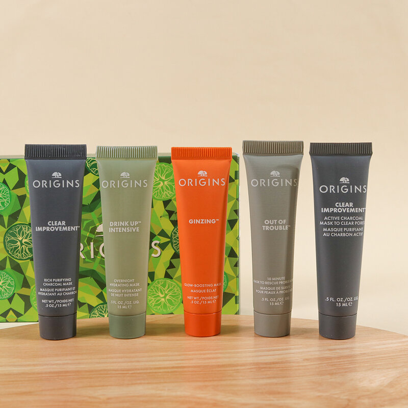 Origins Multi-Maskers Five Mini Masking Essentials Set 5 Items