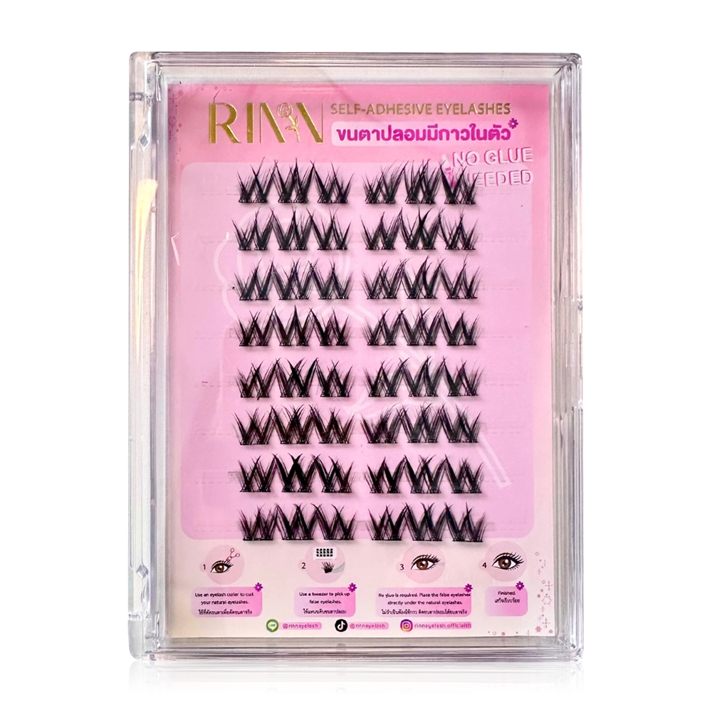 RINN Self-Adhesive Eyelashes 48pcs #02 Busaba