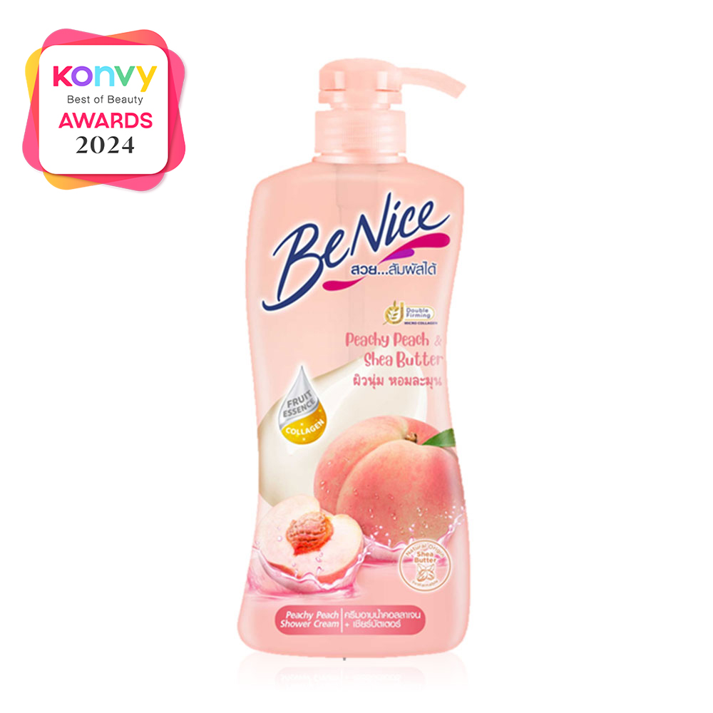 BeNice Shower Cream Peachy Peach & Shea Butter 400ml