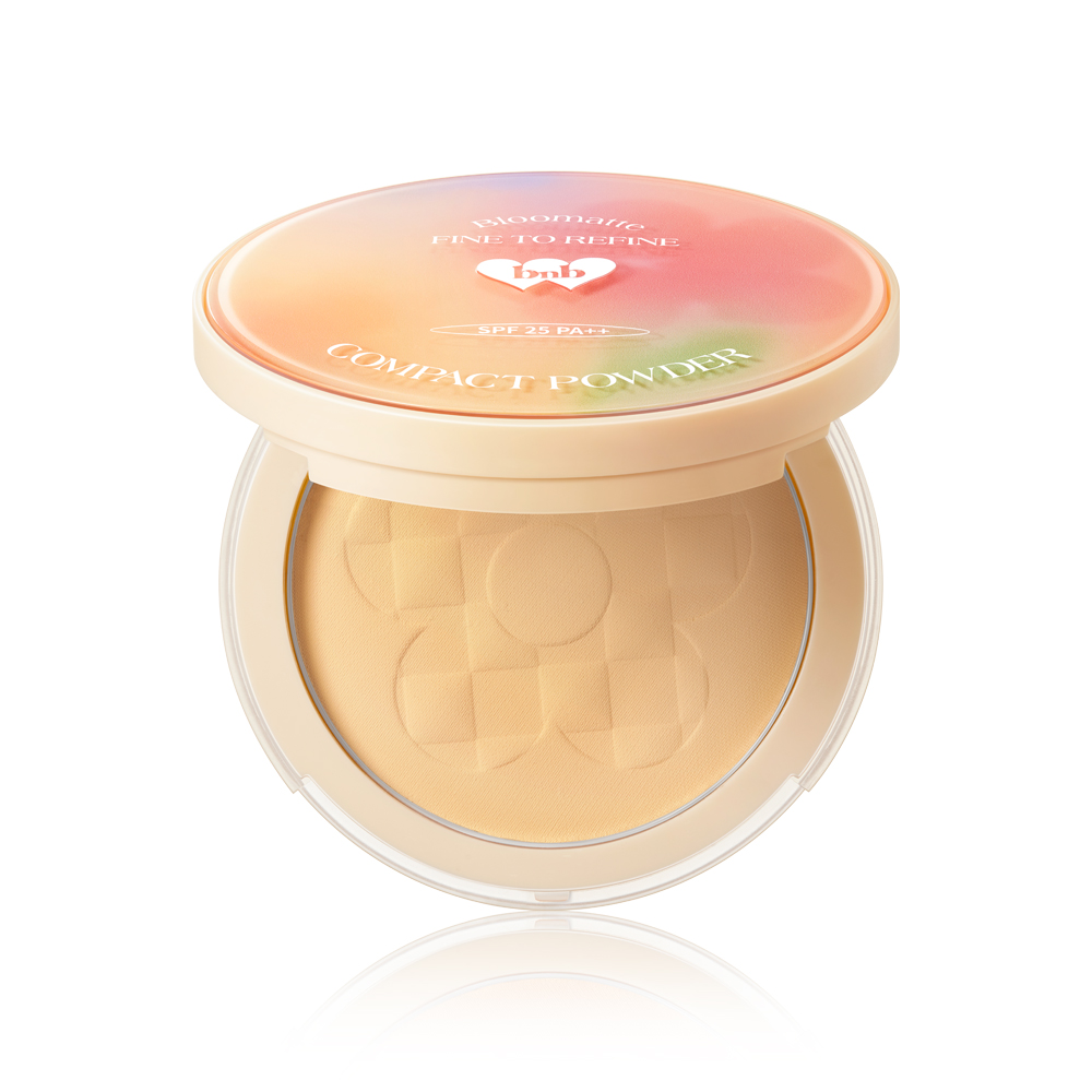 barenbliss Bloomatte Fine to Refine Compact Powder 6g #MW1 Mocha
