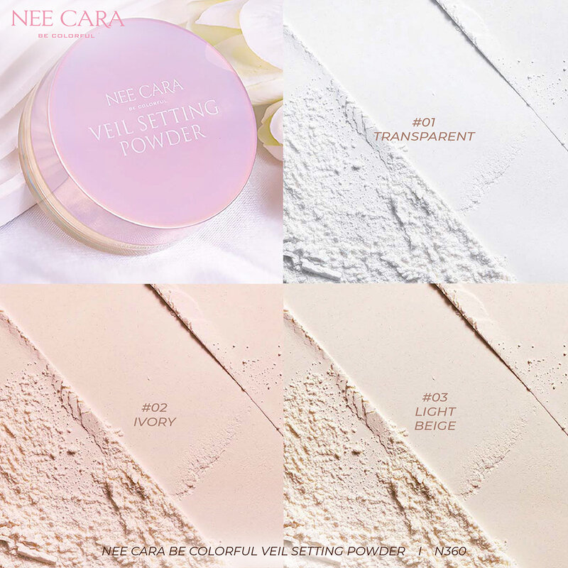 NEE CARA Veil Setting Powder 12g #03 Light Beige