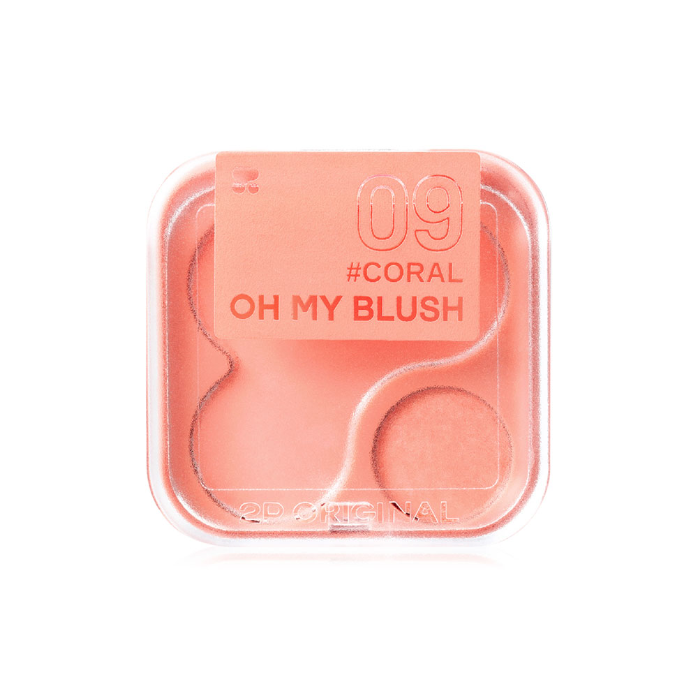 2P Original Oh My Blush 4.3g #09 Coral