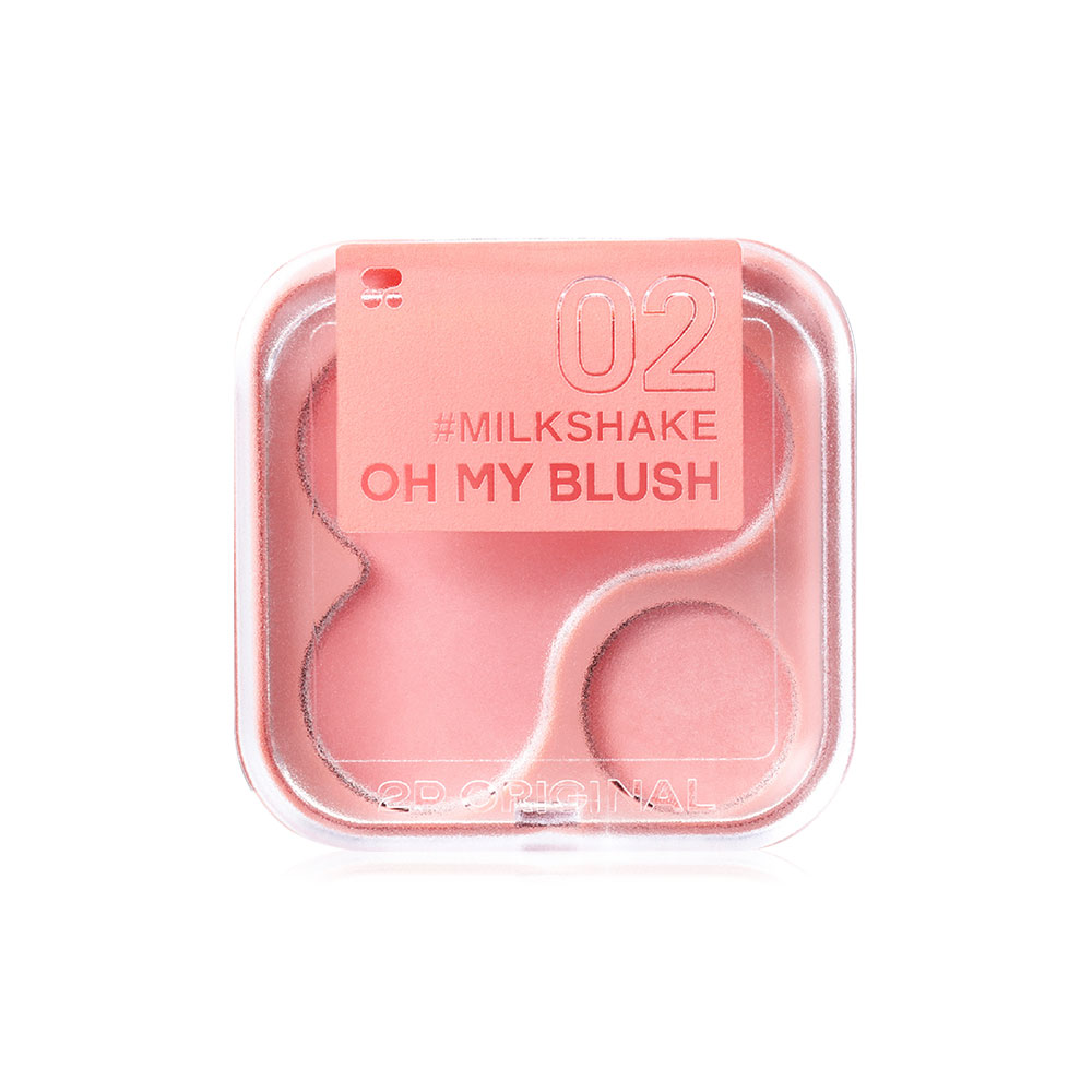2P Original Oh My Blush 4.3g #02 Milkshake