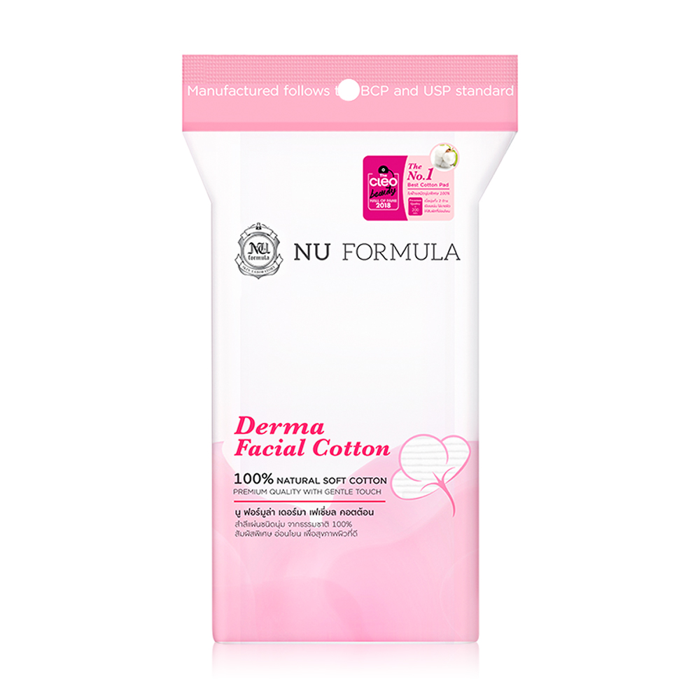 Nu Formula Derma Facial Cotton 35pcs