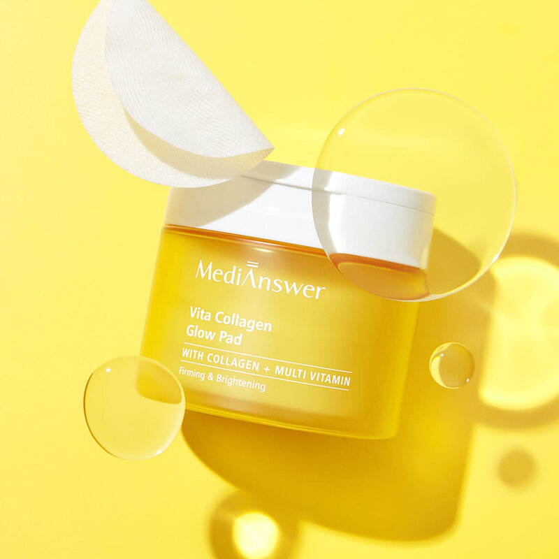 Medi Answer Vita Collagen Glow Pad 140ml [80 Pads] ( สินค้าหมดอายุ : 2026.03.28 ) 
