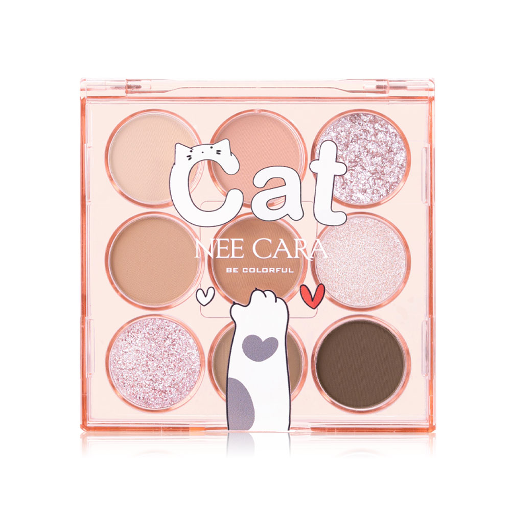 NEE CARA Cat 9-Color Eyeshadow 13.5g #03 Present