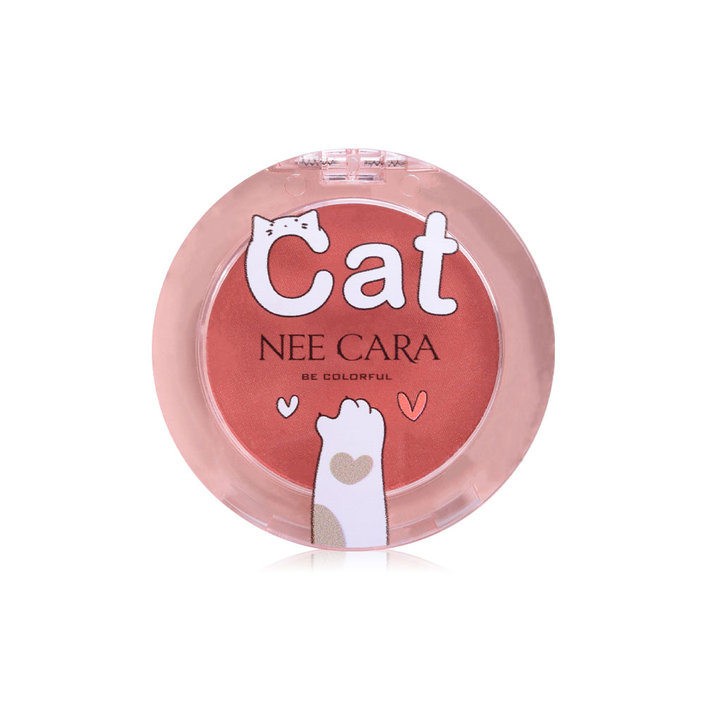 NEE CARA Cat Silk Powder Blush 8g #05 Spicy Girl