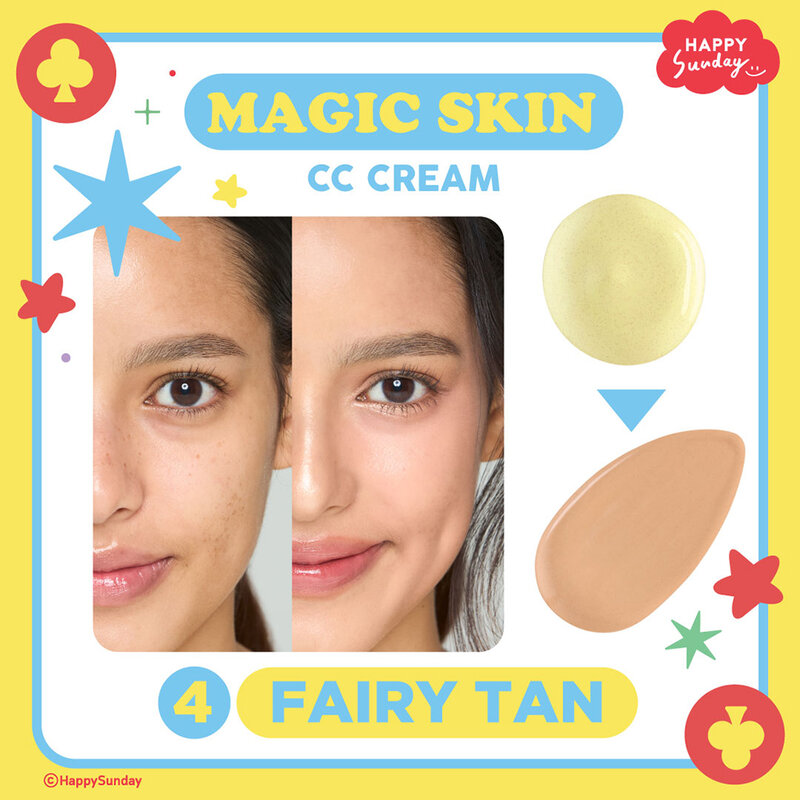 HAPPY SUNDAY Magic Skin CC Cream 30g #04 Fairy Tan